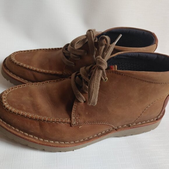 Clarks Vargo Apron Boots Men's Size 7 Dark Brown  Ankle Boot - Picture 7 of 8